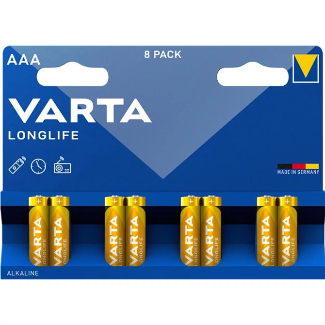 Elem, AAA mikro, 8 db, VARTA 
