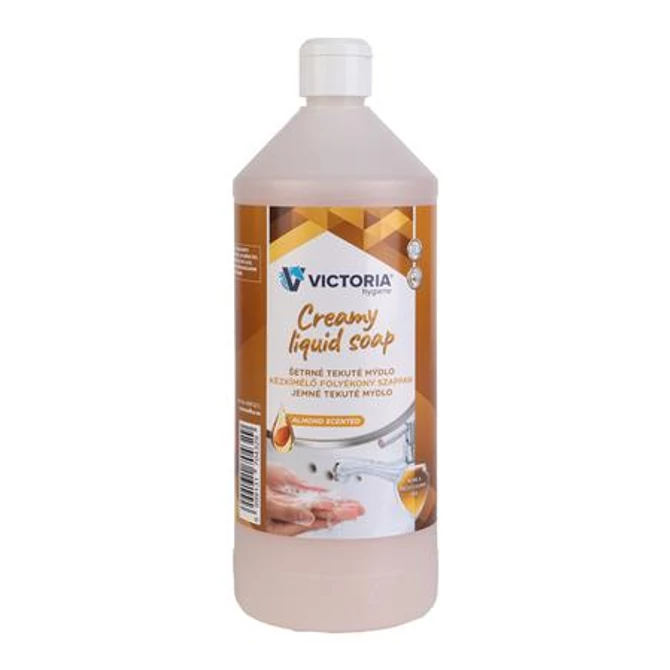 Kézkímélő folyékony szappan, 1 l, VICTORIA HYGIENE