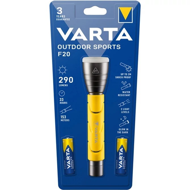 Varta 18628101421 Outdoor Sports F20 elemlámpa