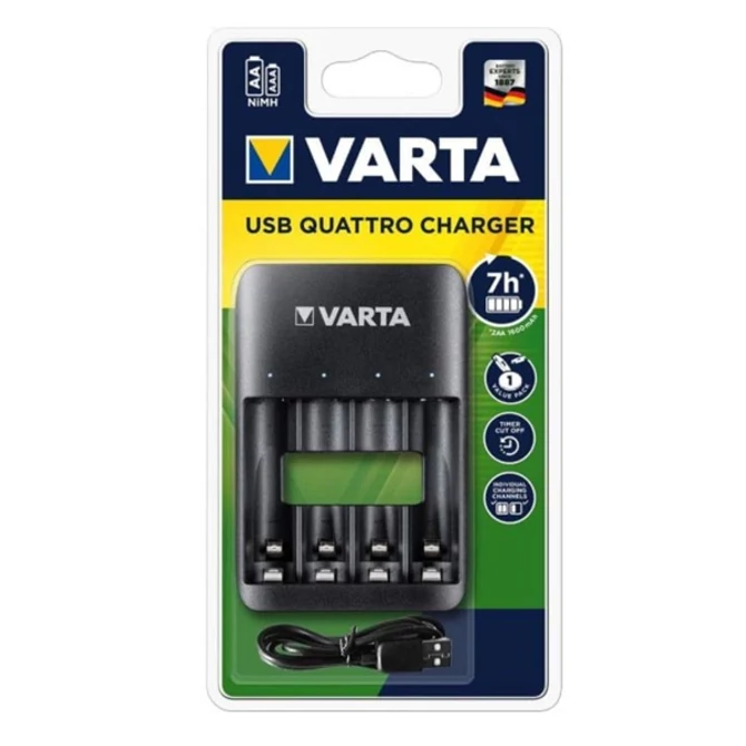 Varta 57652101451 USB Quattro töltő