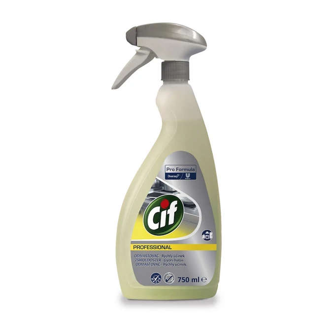 Zsíroldó, 750 ml, CIF "Professional Power Cleaner"