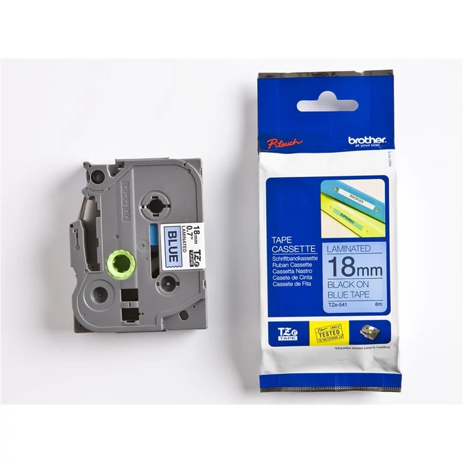 Feliratozógép szalag, 18 mm x 8 m, BROTHER, 