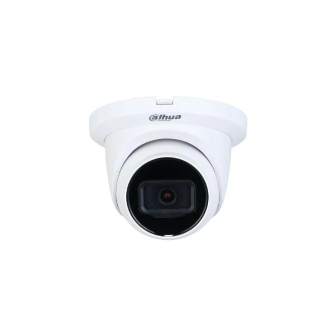 Dahua IP turretkamera - IPC-HDW2441TM-S (4MP, 2,8mm, kültéri, H265, IP67, IR30m, ICR, WDR, SD, PoE, mikrofon, Lite AI)