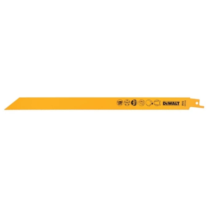 DEWALT Orrfűrészlap, 305mm, 5db, fém, gumi, üveg, kettősfém