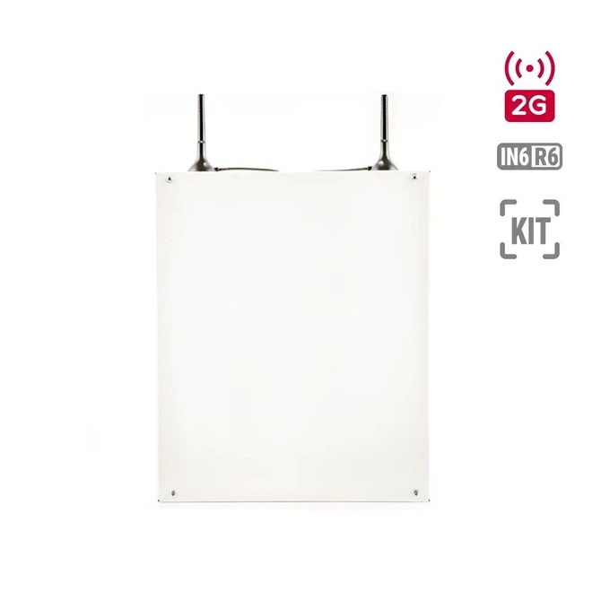 Dualcom SIA IP KIT (x2SIM) 2G/GSM alapú kontaktusvezérelt kommunikátor/SIA IP,TELLMon,TEX prot./6NO/NC+tápegység doboz