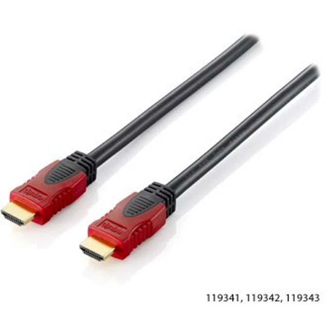 HDMI kábel, aranyozott, 3 m, EQUIP
