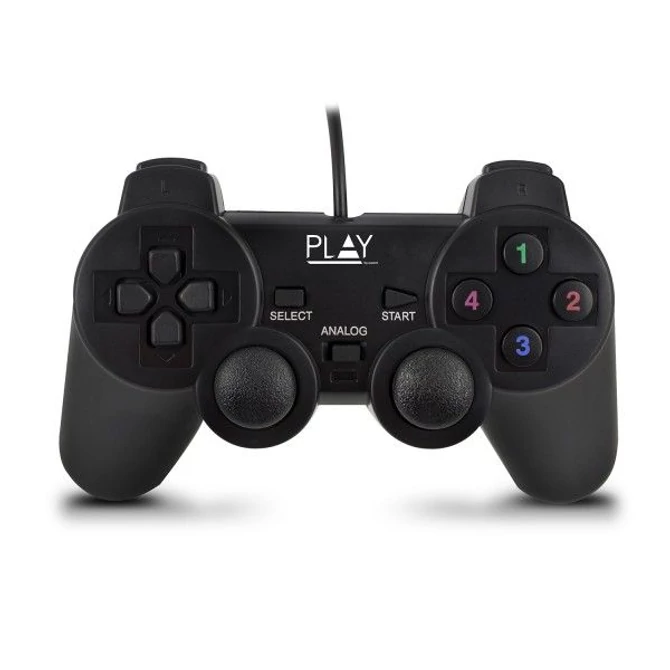 Ewent PL3330 Play USB Gamepad Black