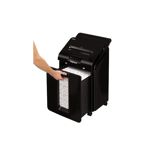 Iratmegsemmisítő, minikonfetti, 90 lap, FELLOWES 