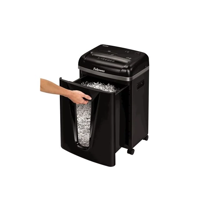 Iratmegsemmisítő, mikrokonfetti, 9 lap, FELLOWES 