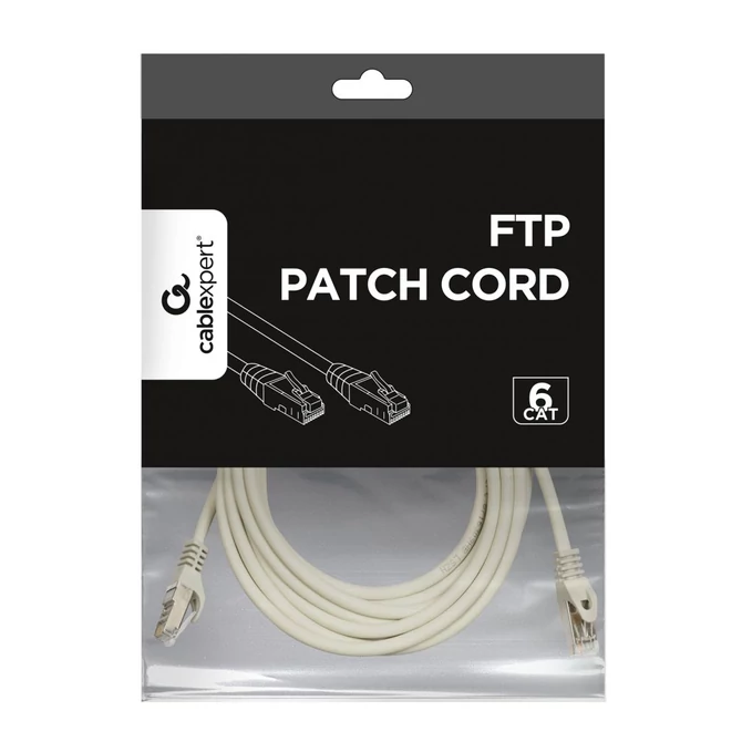 Gembird CAT6 F-UTP Patch Cable 5m White