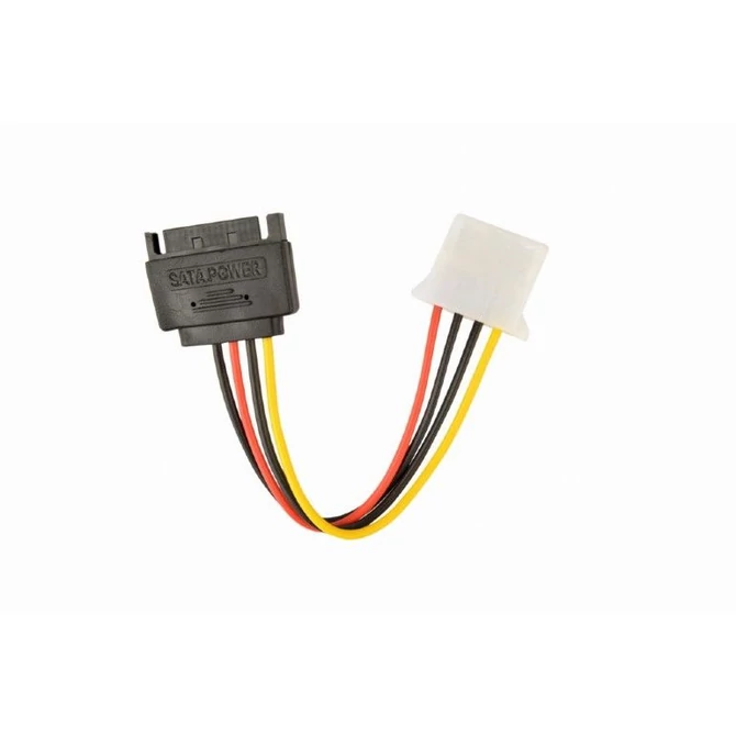 Gembird CC-SATA-PS-M SATA (male) to Molex (female) power cable, 0,15m