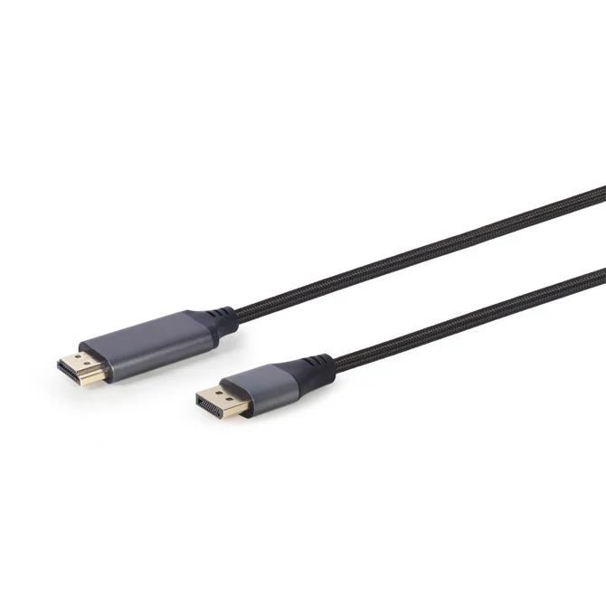 Gembird CC-DP-HDMI-4K-6 DisplayPort to HDMI Premium Series cable 1,8m Black