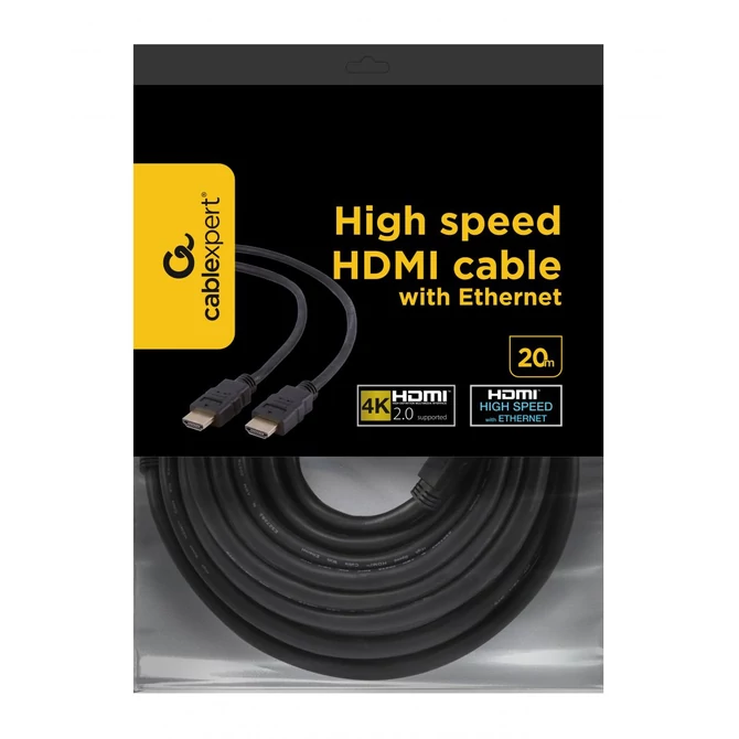 Gembird HDMI - HDMI 1.4 20m cable Black
