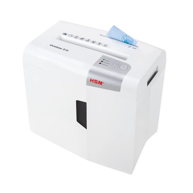 HSM Shredstar S10 6,0 iratmegsemmisítő White