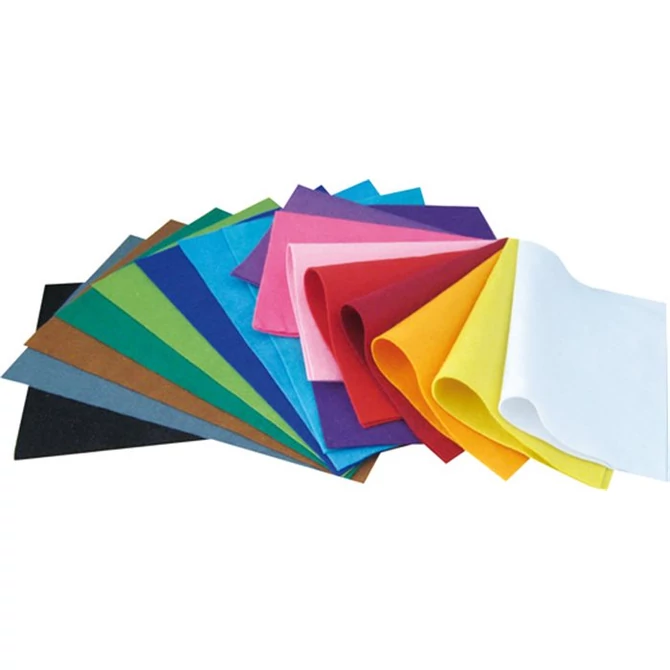 Filc anyag, puha, A4, szürke, 10db/cs