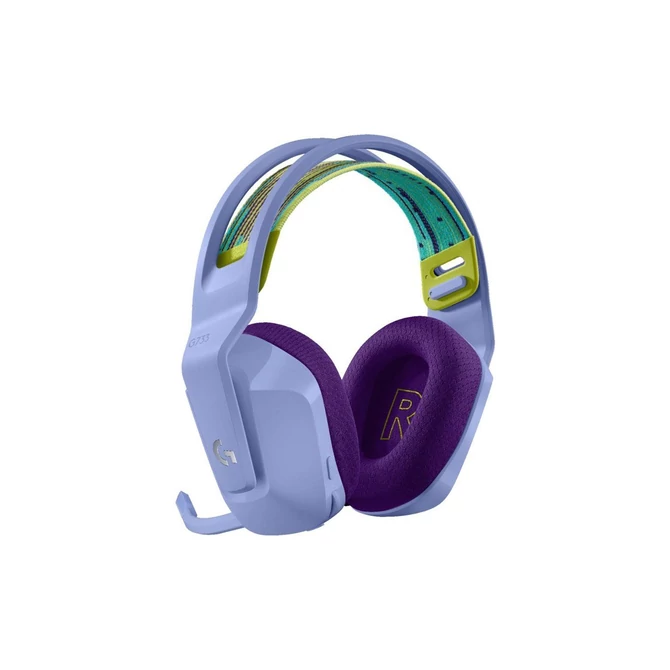 Logitech G733 Lightspeed Wireless RGB lila gamer headset