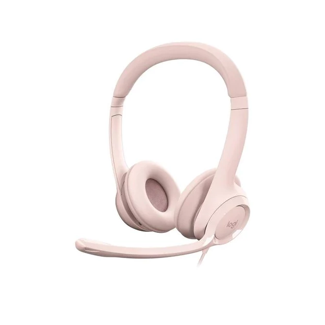Logitech H390 Stereo Headset Rose