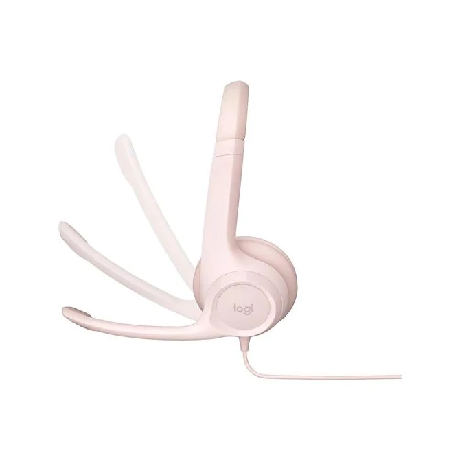 Logitech H390 Stereo Headset Rose