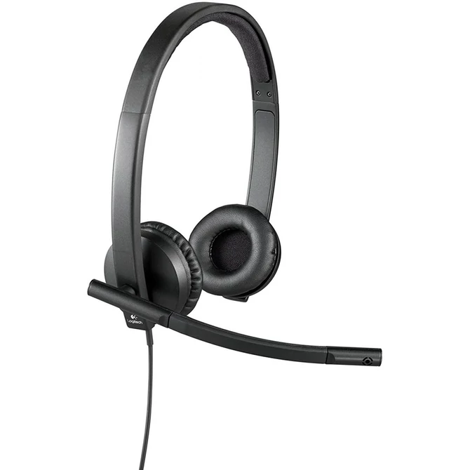 Logitech H570e USB fekete headset