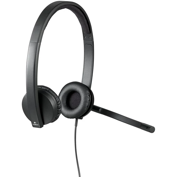 Logitech H570e USB fekete headset