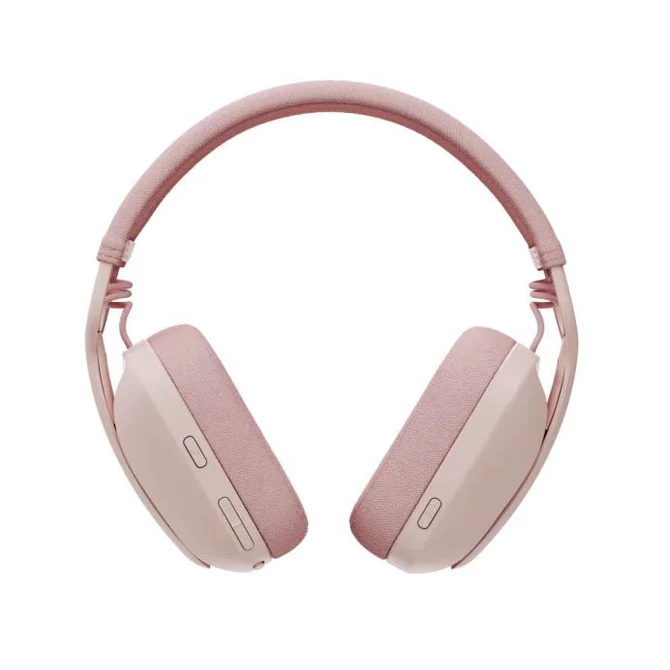 Logitech Zone Vibe 100 Bluetooth mikrofonos rózsaszín fejhallgató