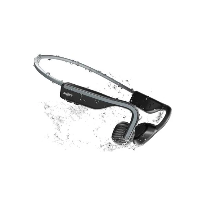 Shokz OpenMove csontvezetéses Bluetooth szürke Open-Ear Lifestyle sport fejhallgató