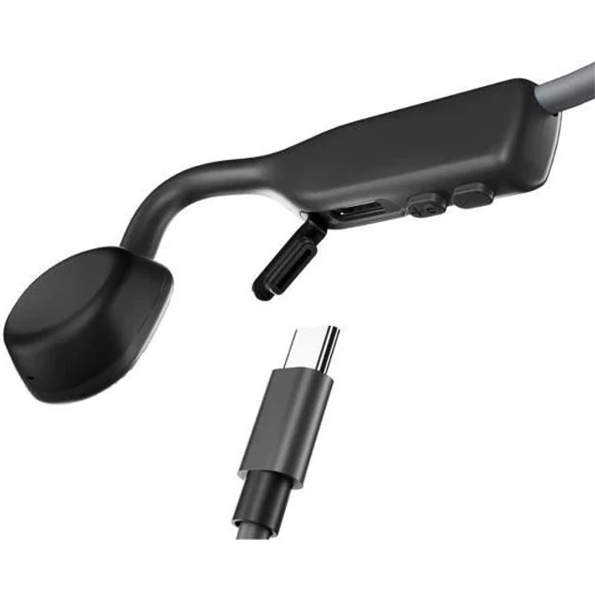 Shokz OpenMove csontvezetéses Bluetooth szürke Open-Ear Lifestyle sport fejhallgató