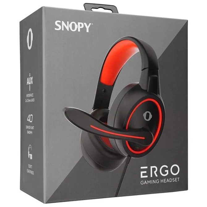 Snopy SN-GX1 Ergo Black/Red