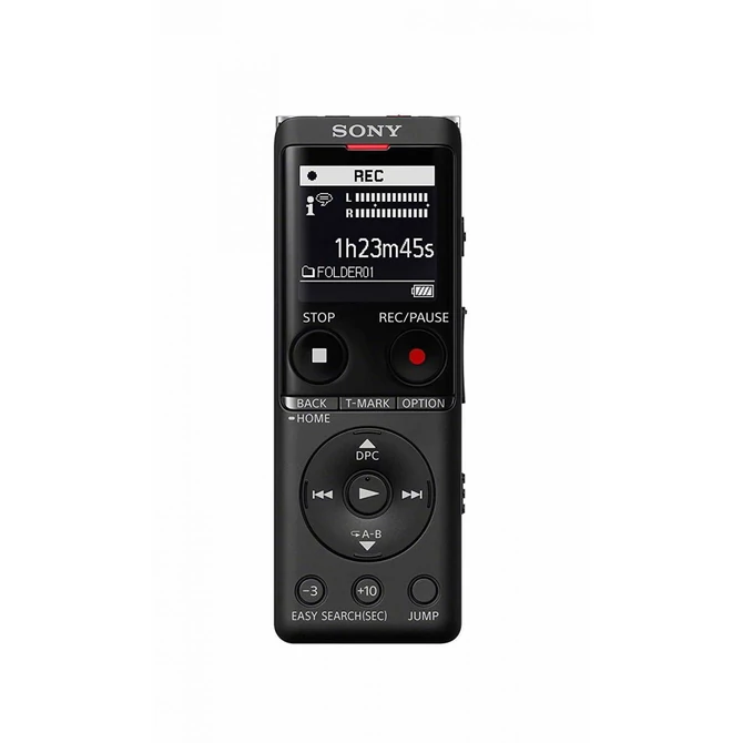 Sony ICDUX570B 4GB USB csatlakozós fekete digitális diktafon