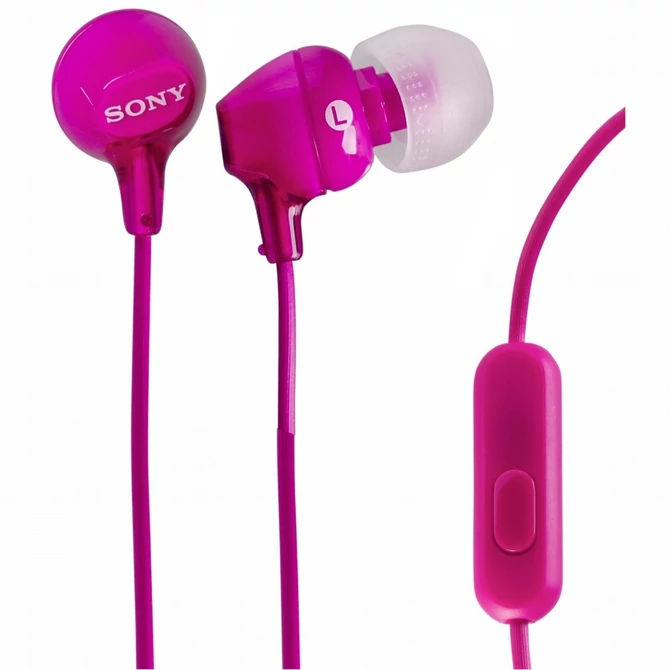 Sony MDREX15APPI.CE7 mikrofonos rózsaszín fülhallgató
