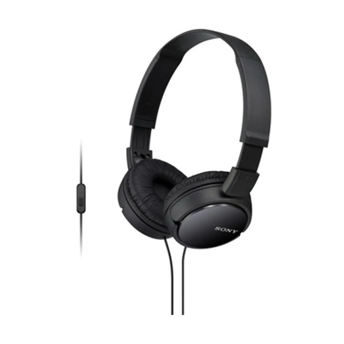Sony MDRZX110APB.CE7 mikrofonos fekete fejhallgató
