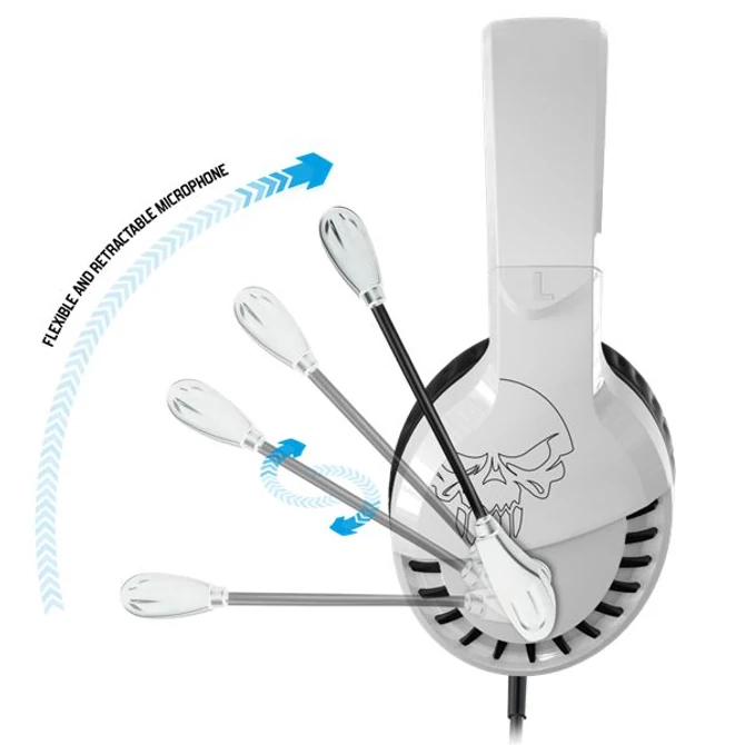 Spirit of Gamer PRO-H3 PS4/PS5 fehér gamer headset