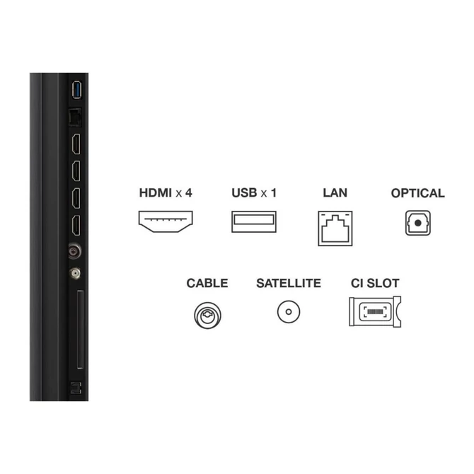 TCL 55C7K LED Televízió 139cm 4K QD-MiniLED HDR Google TV