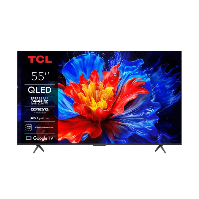 TCL 55P8K LED Televízió 139cm 4K QLED HDR Google TV
