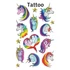 Matrica tetoválás 1ív/csomag Avery unikornisok