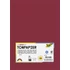 Színes papír, A4, 130 g, 100 lap, FOLIA, sötétvörös