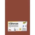 Színes papír, A4, 130 g, 100 lap, FOLIA, vörösesbarna