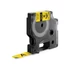 Feliratozógép szalag, vinil, 12 mm x 5,5 m, DYMO 
