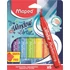 Ablakfilc készlet, vastag, törlőkendővel, 5 mm, MAPED 