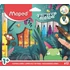 Filctoll készlet, 5 mm, kimosható, vastag, MAPED 