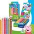 Színes ceruza készlet, hatszögletű, jumbo, STAEDTLER „Noris® junior 140