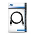 ACT AC3033 USB 2.0 connection cable A male - B male 3m Black