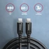 AXAGON BUCM-CM30AB HQ USB-C <> USB-C Cable 3m Black