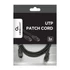 Gembird CAT5e U-UTP Patch Cable 1m Black