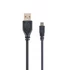 Gembird CCP-USB2-AM5P-1 USB2.0 A-plug Mini cable 0,3m Black