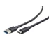 Gembird CCP-USB3-AMCM-6 USB3.0 AM to Type-C cable 1,8m Black