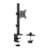 Gembird MA-D1-02 Desk mounted single monitor arm 17”-32” Black